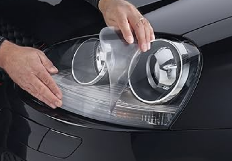 Car lamp protection film