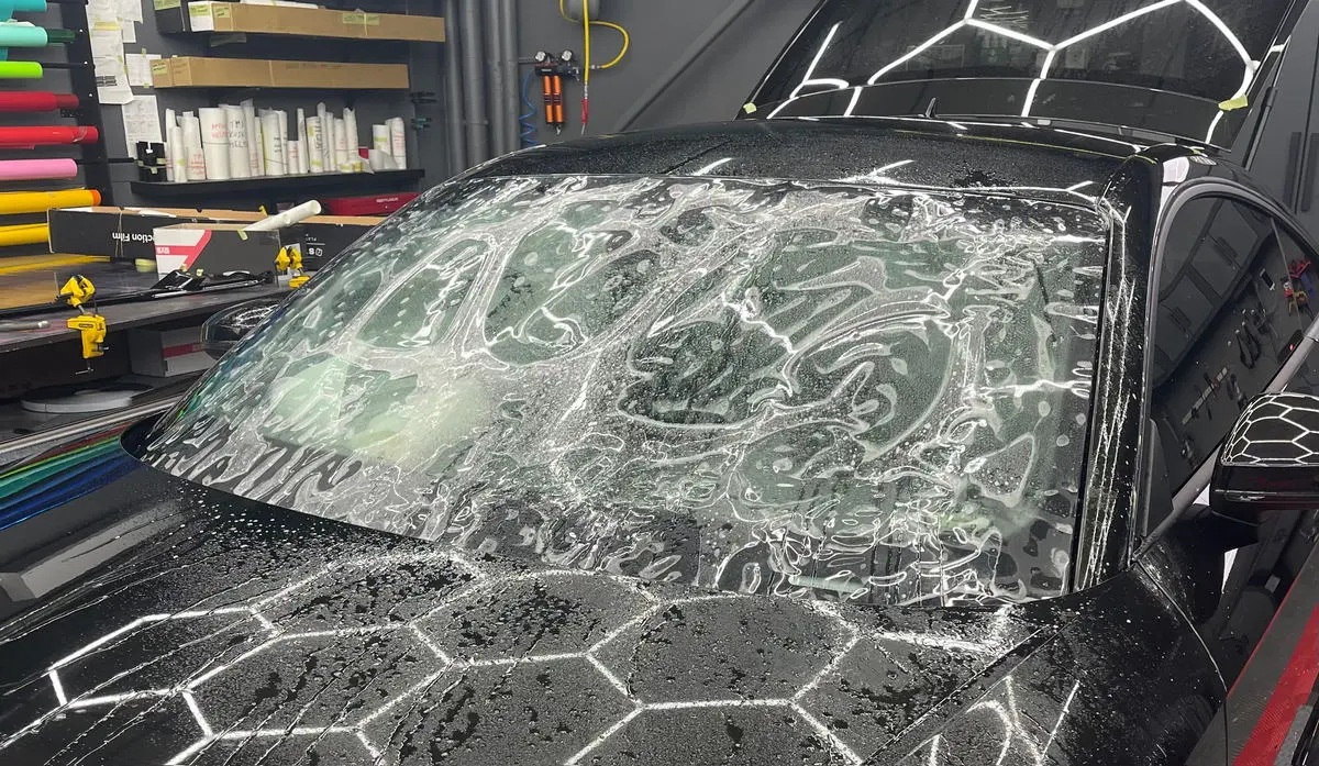 Protective films for glass
